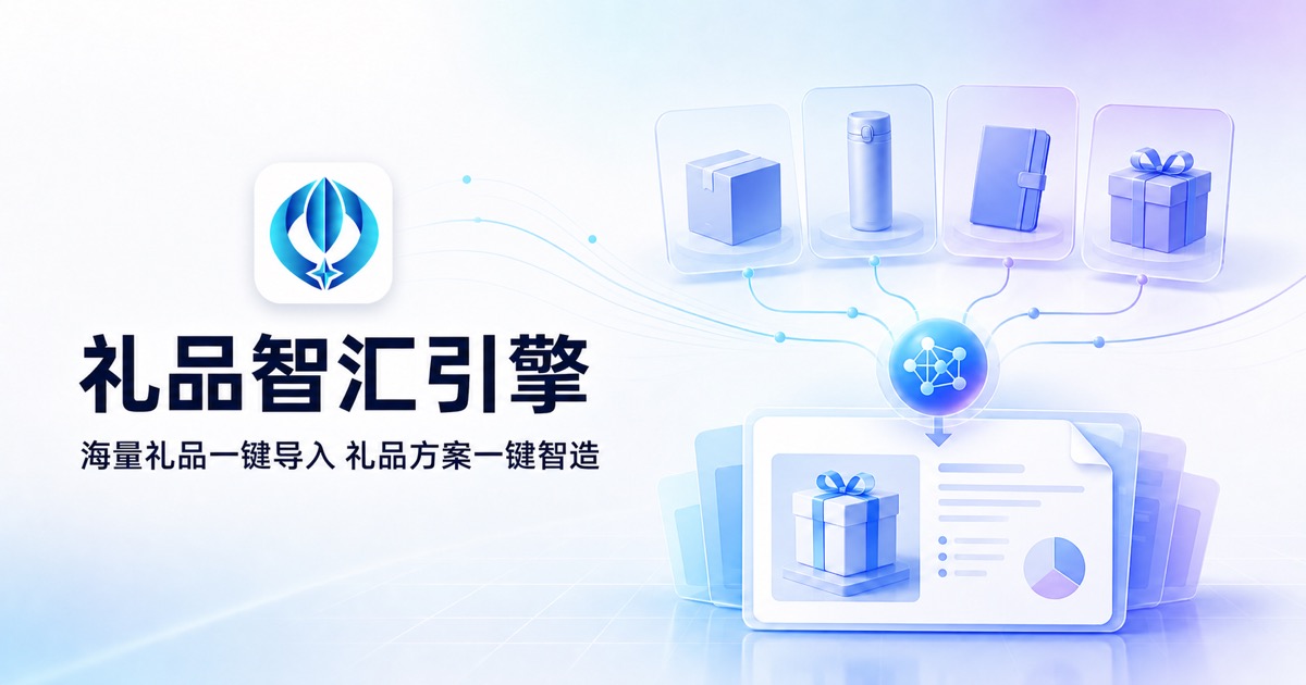 礼品智汇引擎：海量礼品一键导入，礼品方案一键智造
